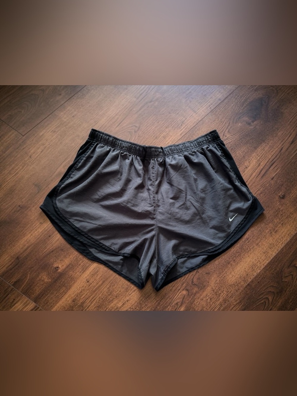 Nike Dri-Fit Women’s Gray Lined Running Athletic Shorts Size 2X